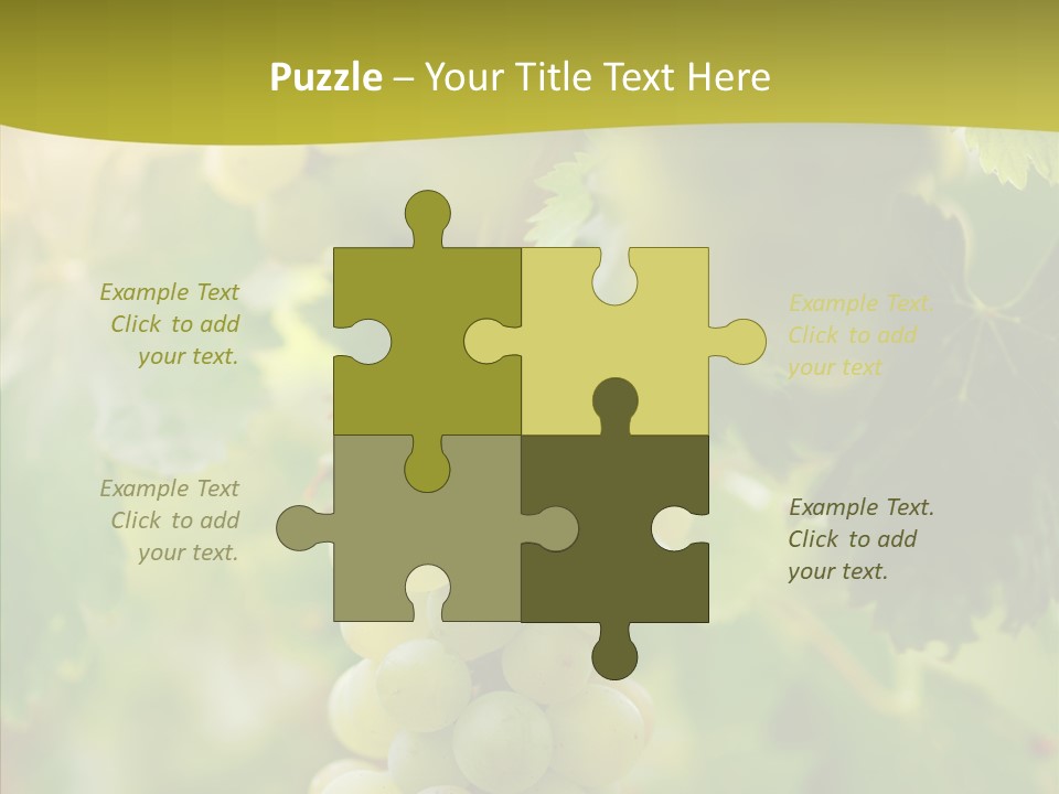 Bright Winemaking Beauty PowerPoint Template