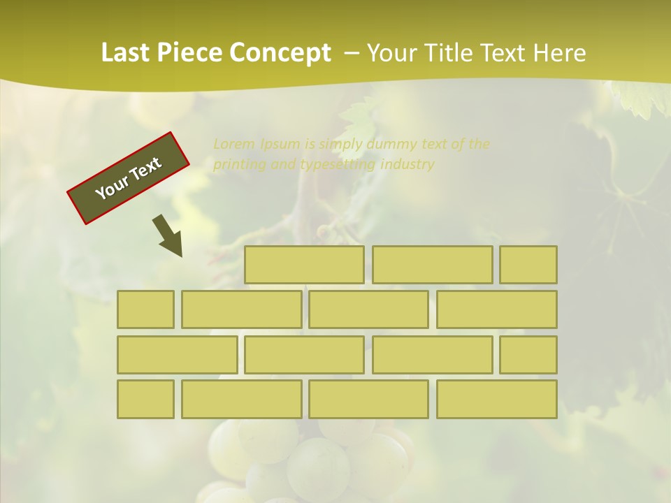 Bright Winemaking Beauty PowerPoint Template