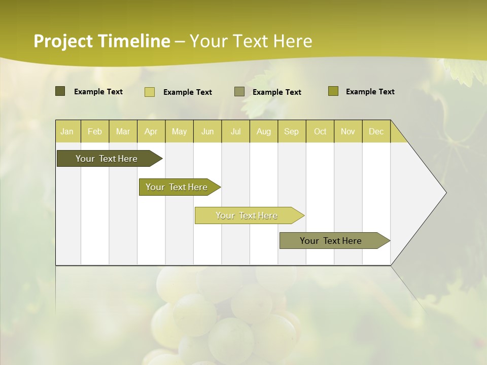 Bright Winemaking Beauty PowerPoint Template