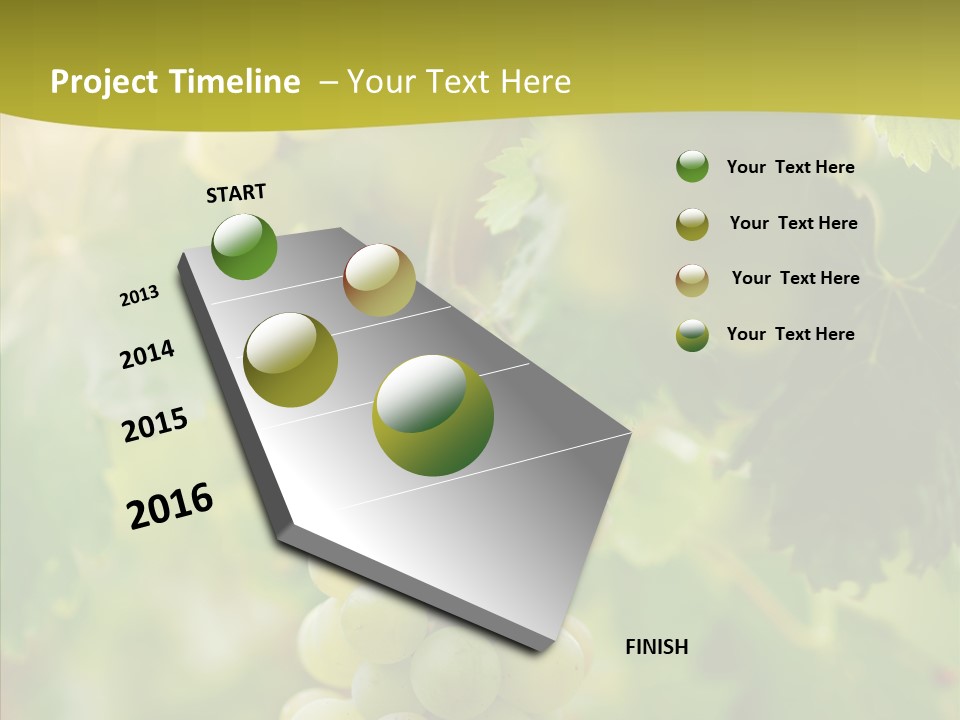 Bright Winemaking Beauty PowerPoint Template