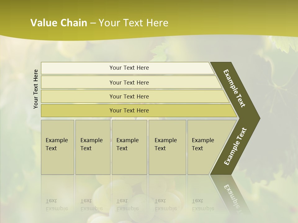 Bright Winemaking Beauty PowerPoint Template