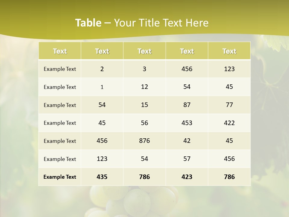 Bright Winemaking Beauty PowerPoint Template