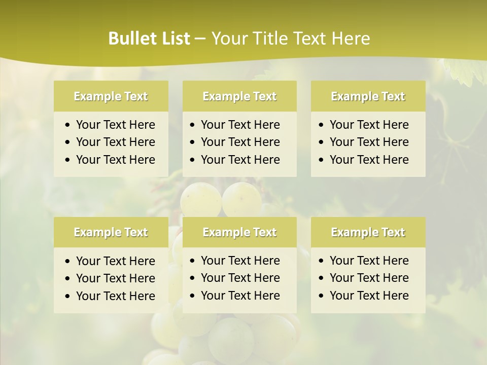 Bright Winemaking Beauty PowerPoint Template