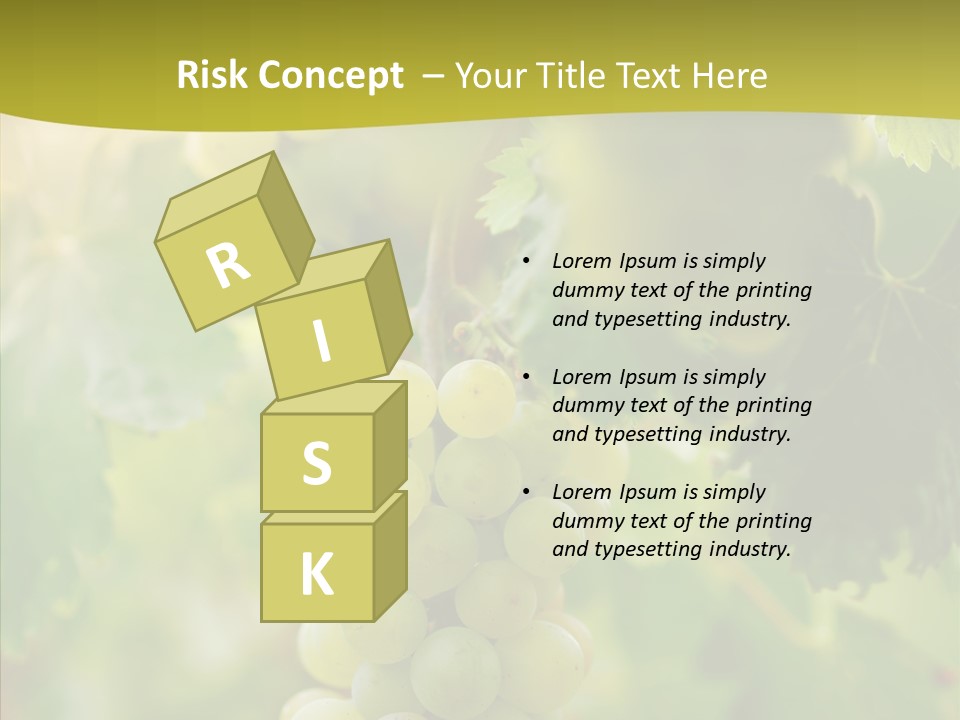 Bright Winemaking Beauty PowerPoint Template