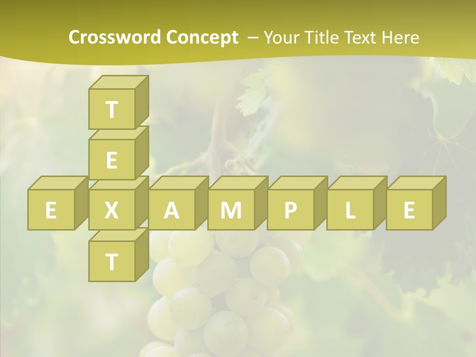 Bright Winemaking Beauty PowerPoint Template