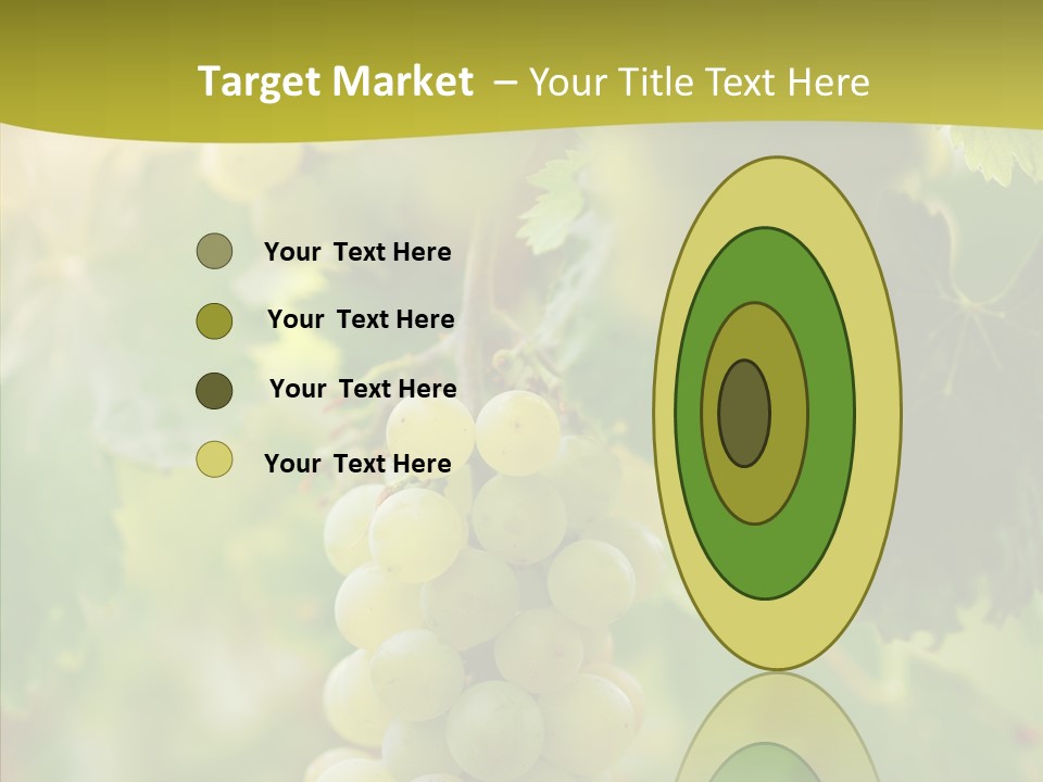 Bright Winemaking Beauty PowerPoint Template