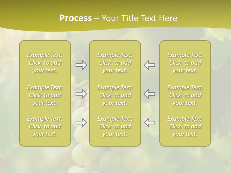 Bright Winemaking Beauty PowerPoint Template