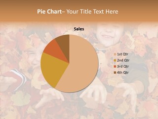 Close Up Play Autumn PowerPoint Template