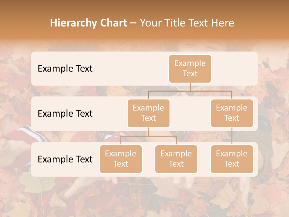 Close Up Play Autumn PowerPoint Template