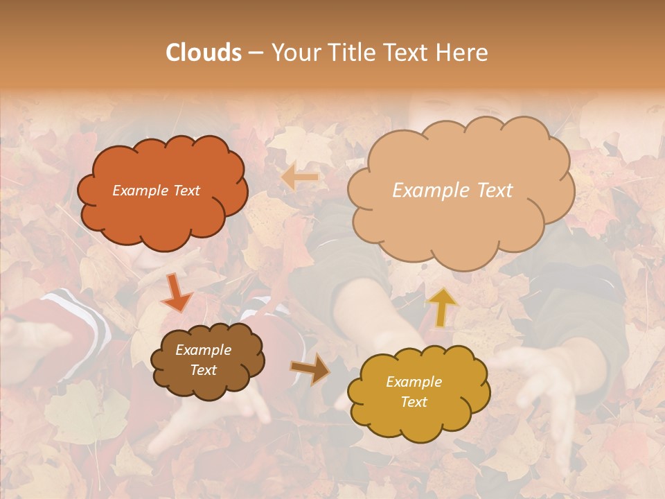Close Up Play Autumn PowerPoint Template
