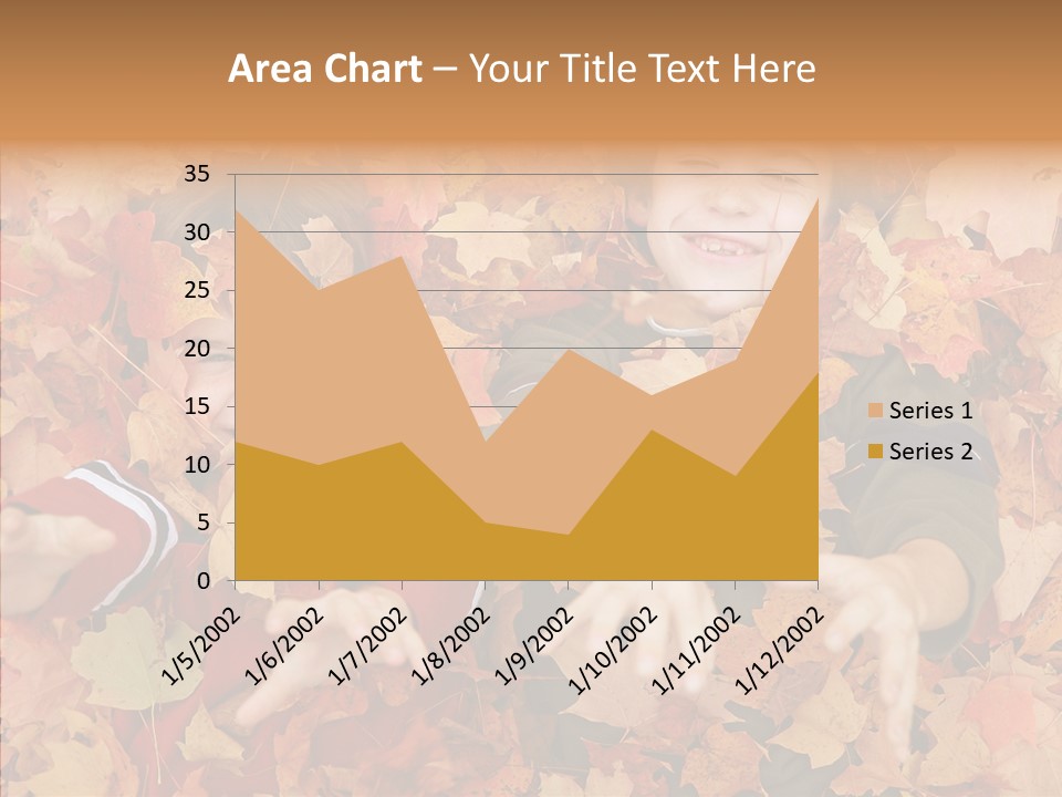 Close Up Play Autumn PowerPoint Template