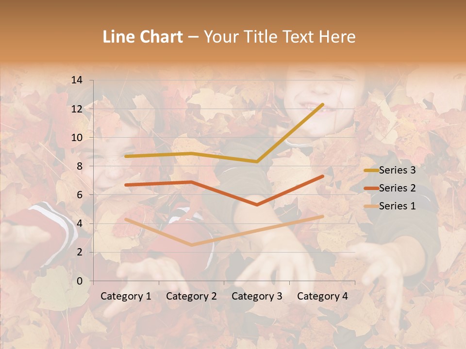 Close Up Play Autumn PowerPoint Template
