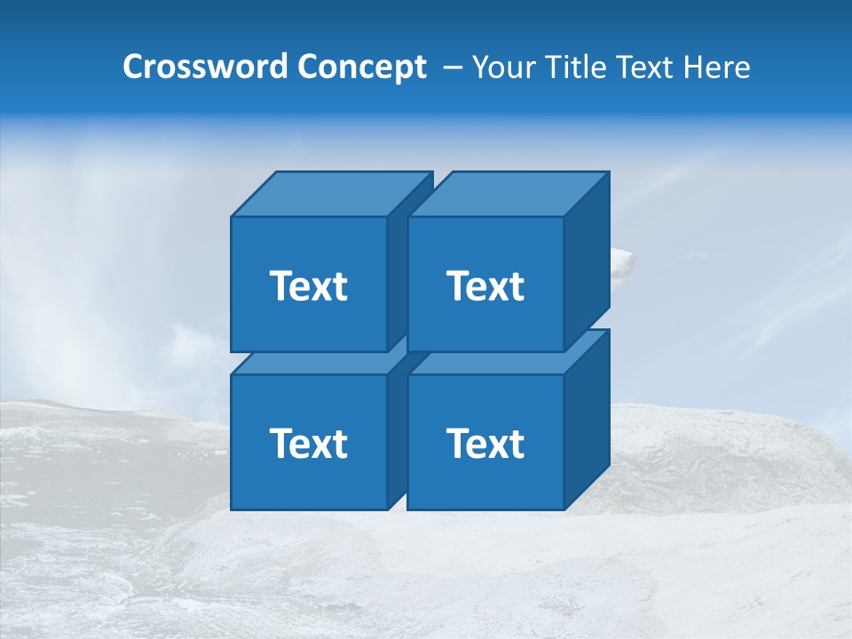 Predator Animal White PowerPoint Template