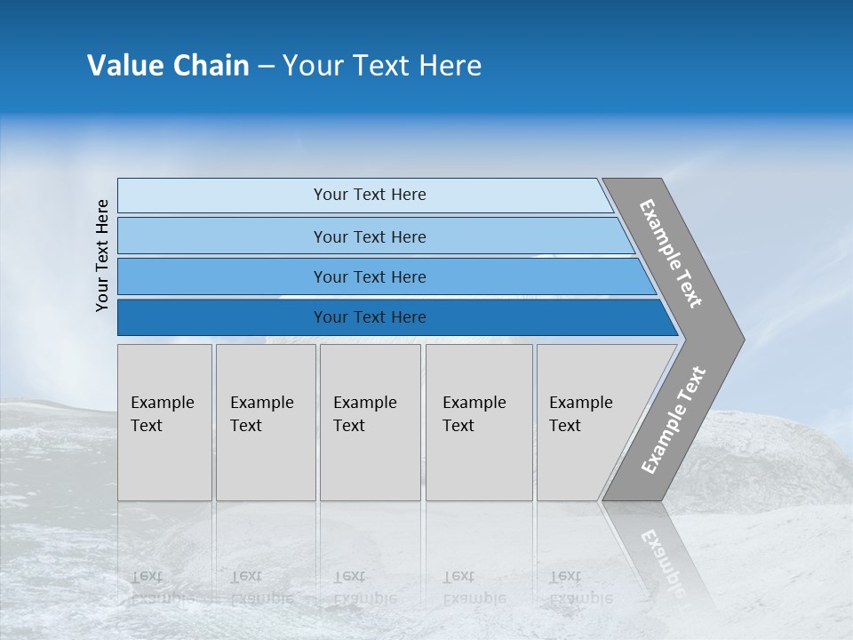 Predator Animal White PowerPoint Template