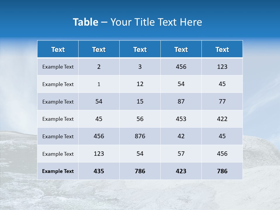 Predator Animal White PowerPoint Template