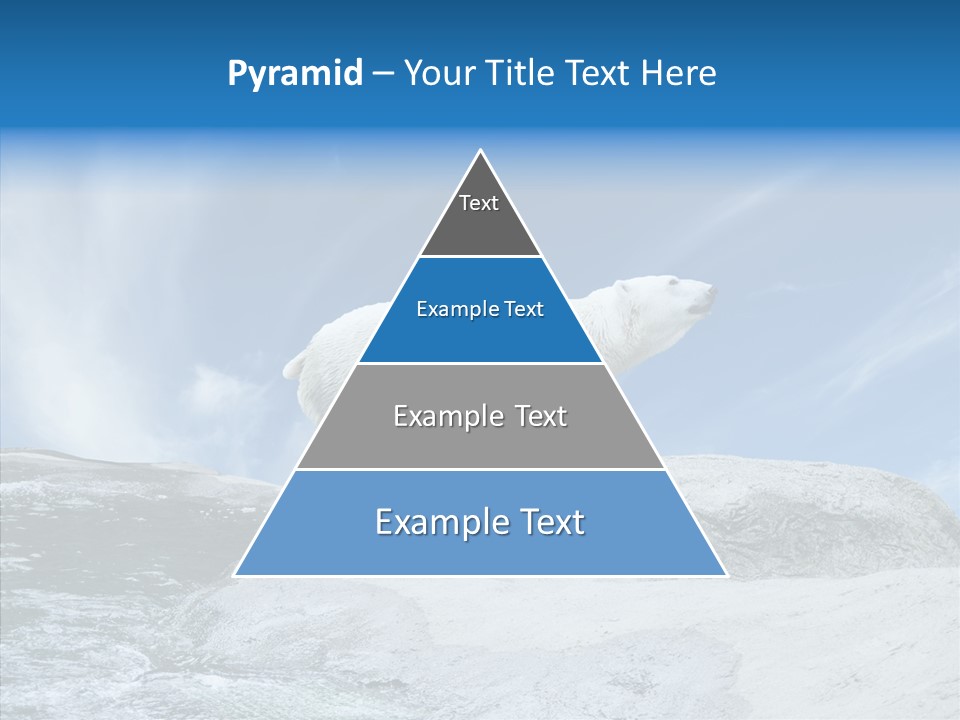 Predator Animal White PowerPoint Template