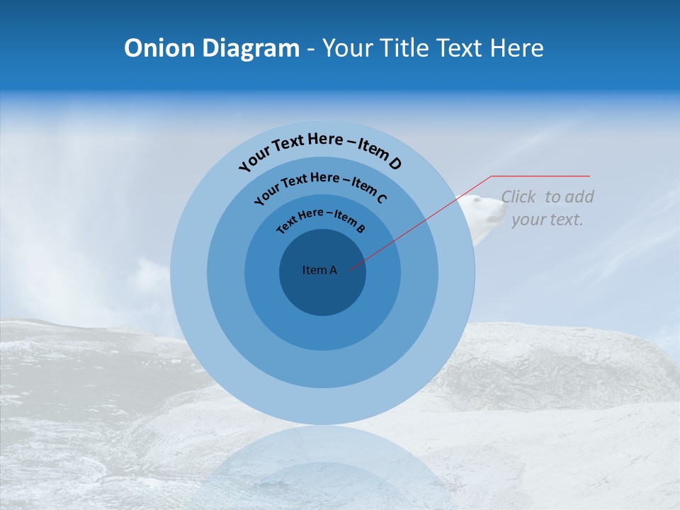 Predator Animal White PowerPoint Template