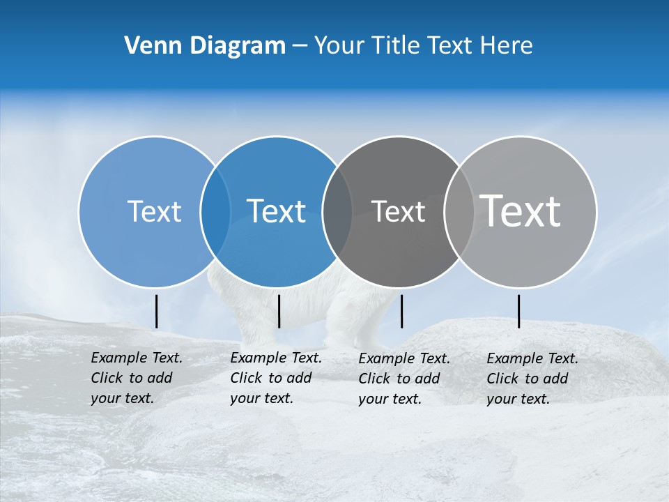 Predator Animal White PowerPoint Template