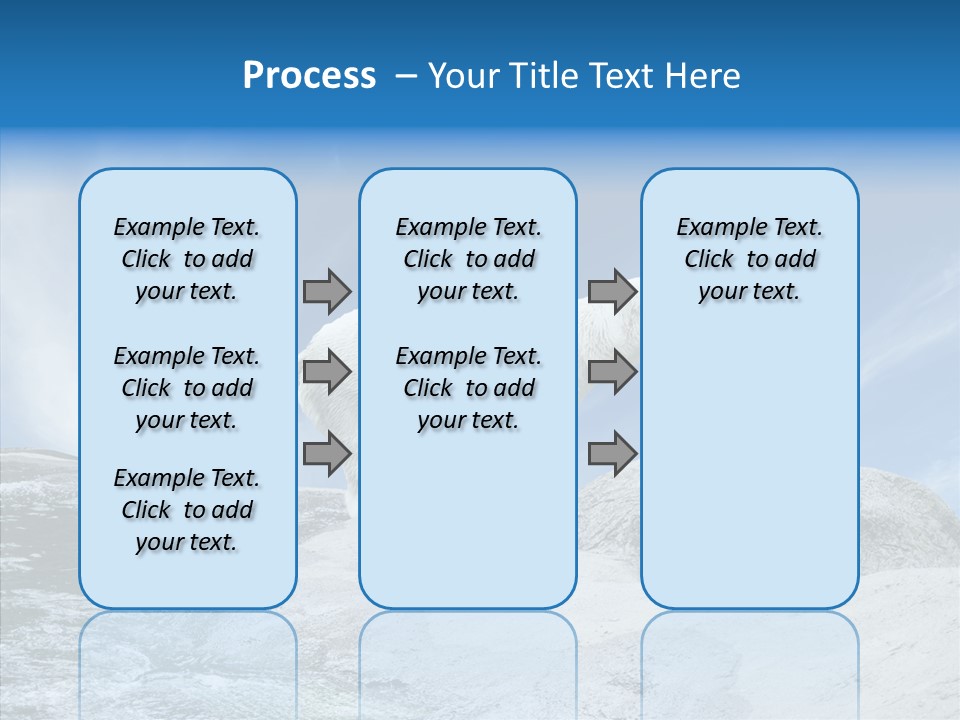 Predator Animal White PowerPoint Template