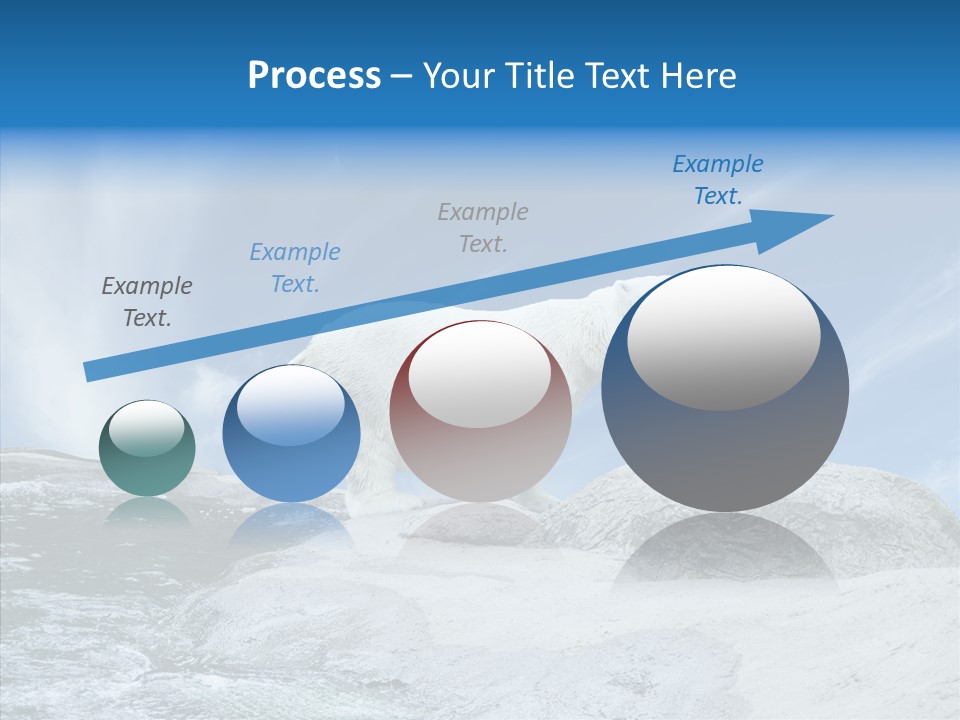 Predator Animal White PowerPoint Template