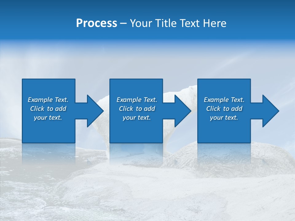 Predator Animal White PowerPoint Template