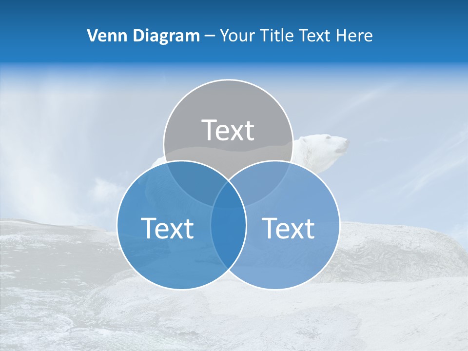 Predator Animal White PowerPoint Template