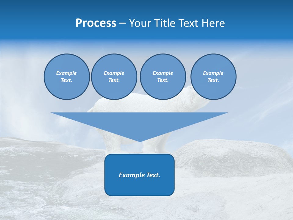 Predator Animal White PowerPoint Template