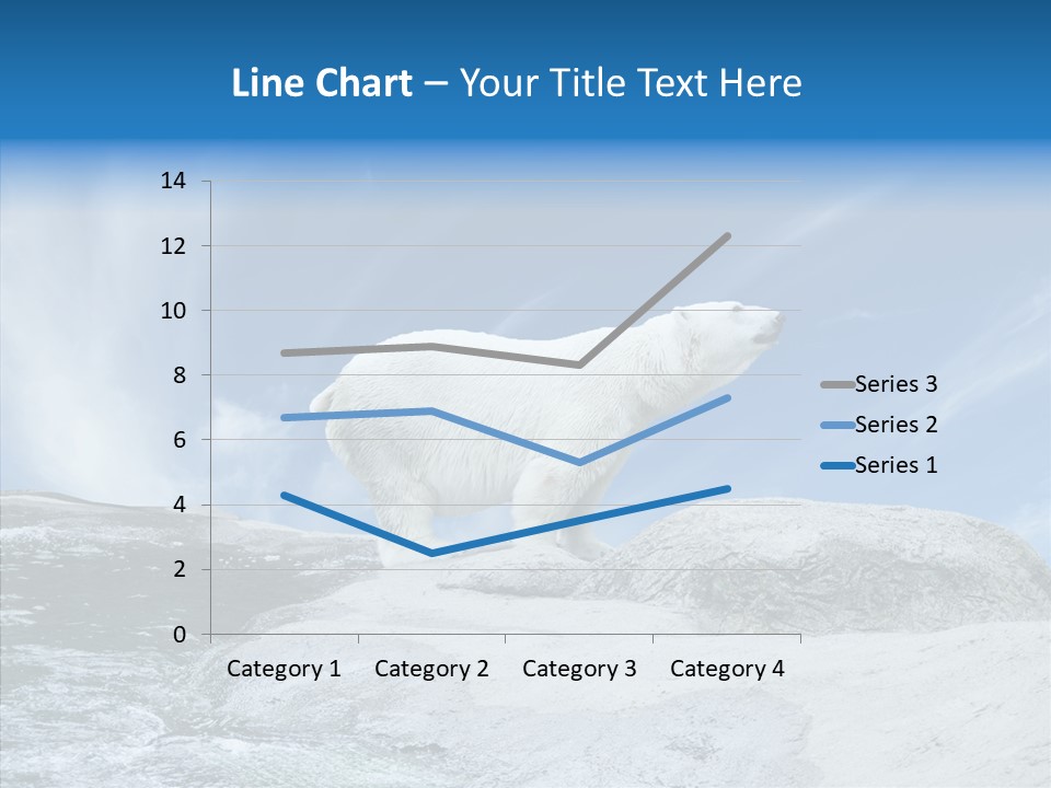 Predator Animal White PowerPoint Template