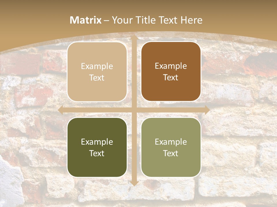 Old Abstract Scrapbook PowerPoint Template