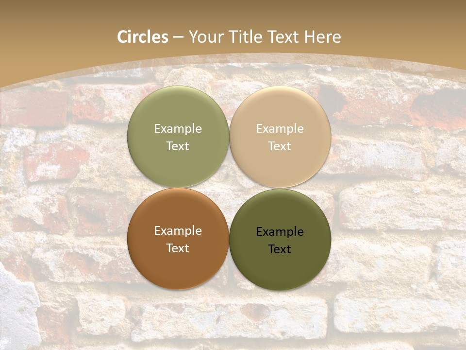 Old Abstract Scrapbook PowerPoint Template