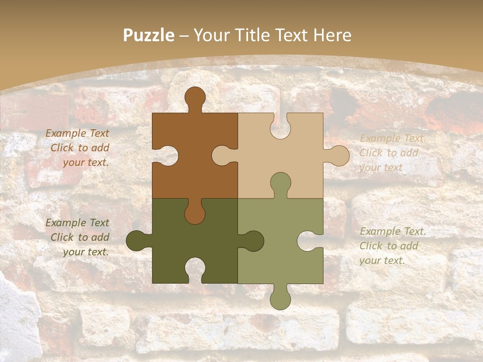 Old Abstract Scrapbook PowerPoint Template