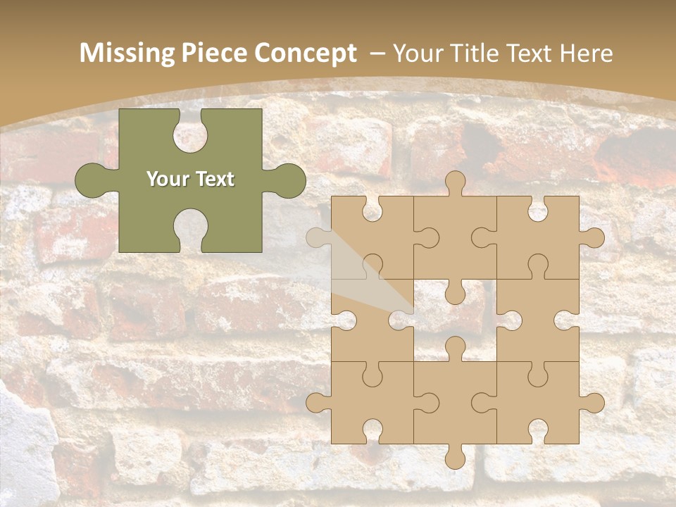 Old Abstract Scrapbook PowerPoint Template