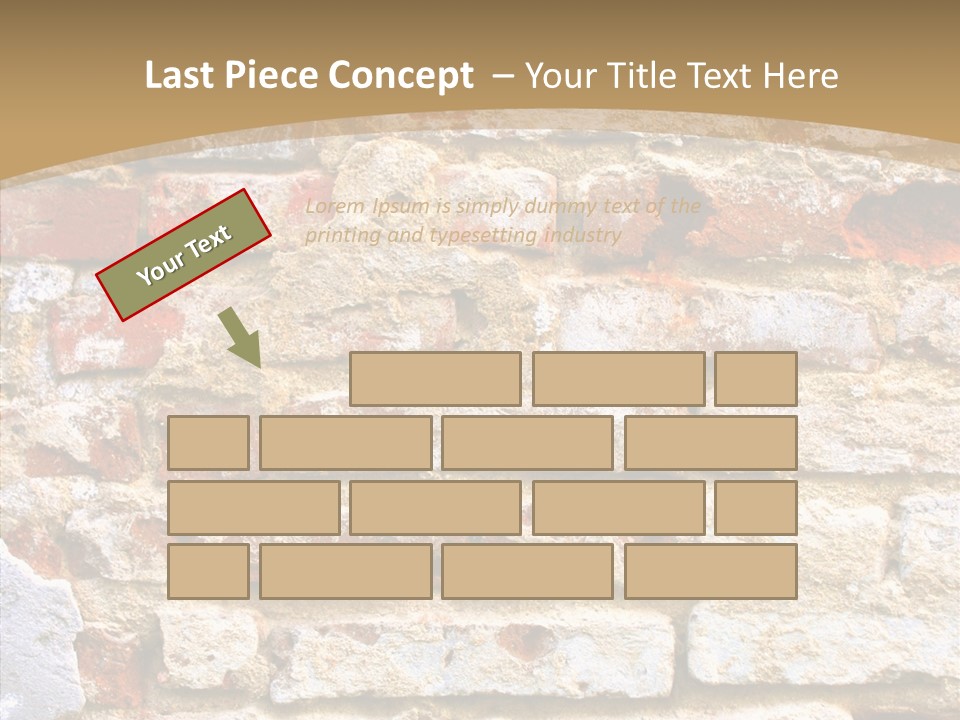 Old Abstract Scrapbook PowerPoint Template