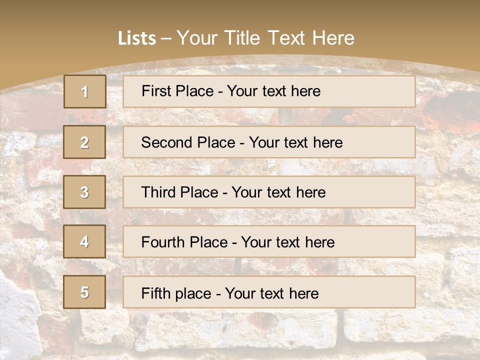 Old Abstract Scrapbook PowerPoint Template