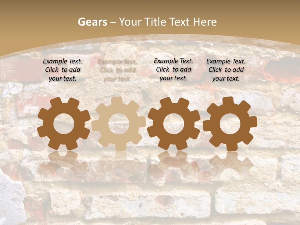 Old Abstract Scrapbook PowerPoint Template