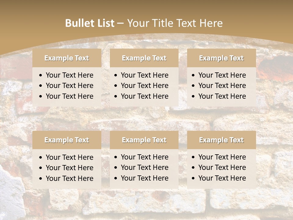 Old Abstract Scrapbook PowerPoint Template