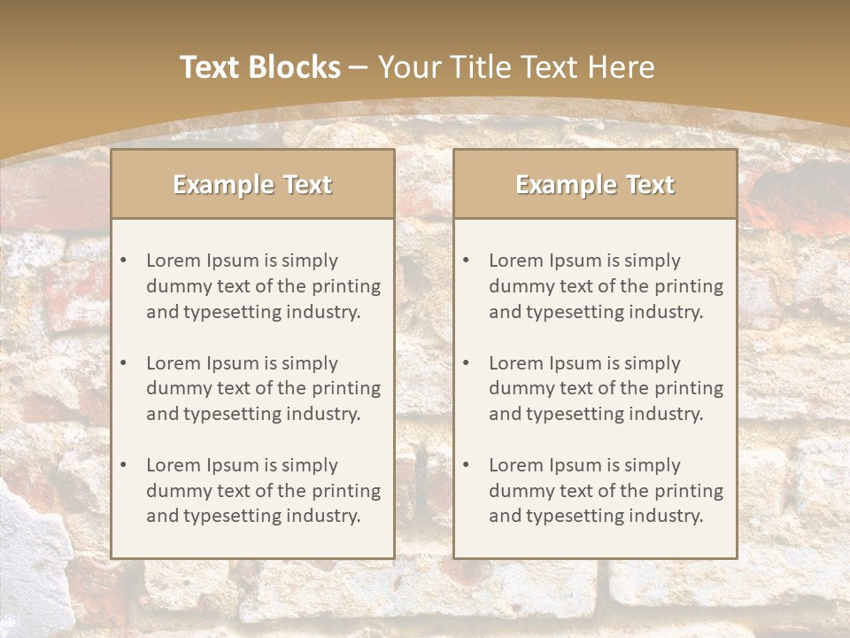 Old Abstract Scrapbook PowerPoint Template