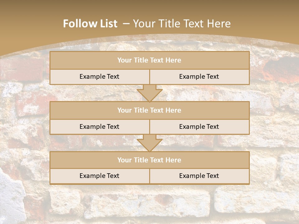 Old Abstract Scrapbook PowerPoint Template