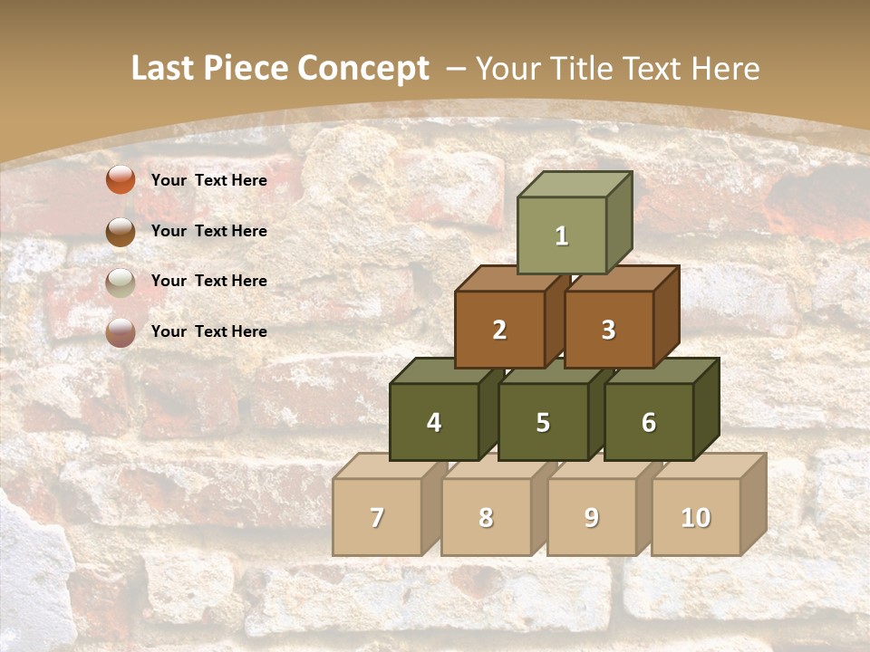 Old Abstract Scrapbook PowerPoint Template