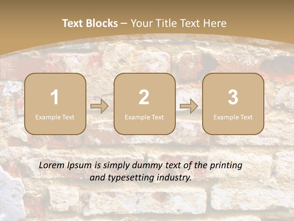 Old Abstract Scrapbook PowerPoint Template
