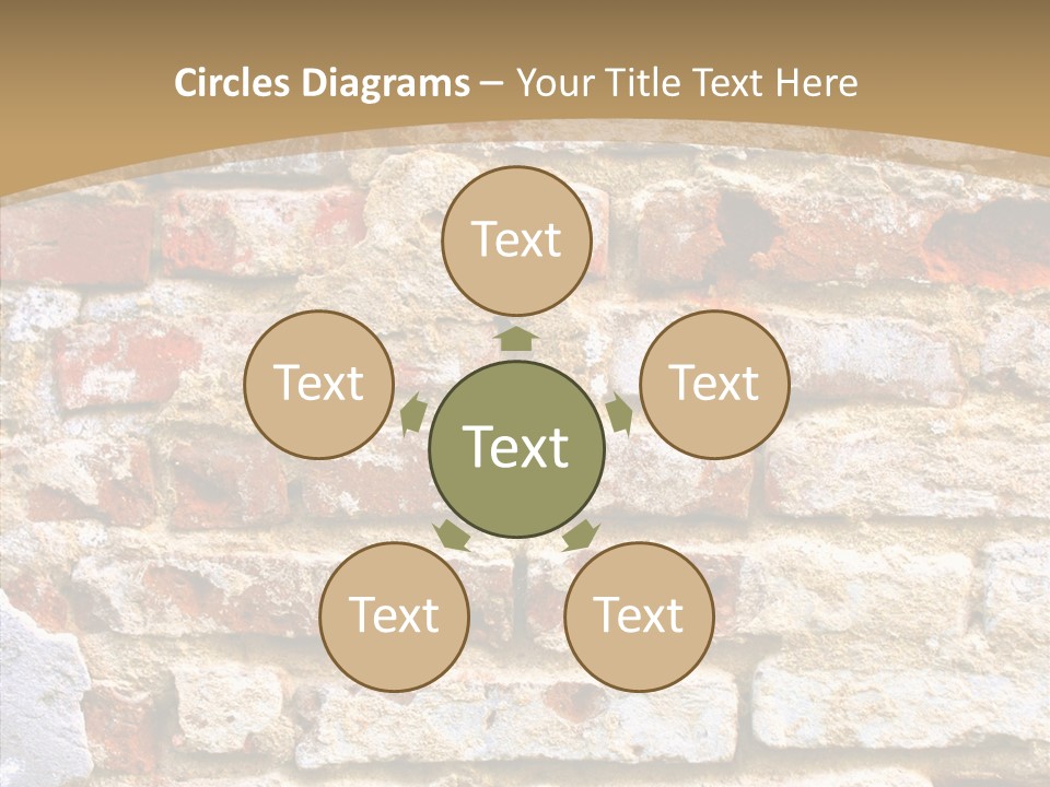 Old Abstract Scrapbook PowerPoint Template