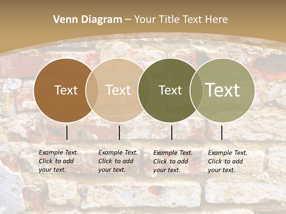 Old Abstract Scrapbook PowerPoint Template