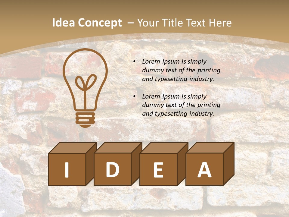 Old Abstract Scrapbook PowerPoint Template