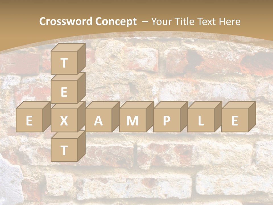 Old Abstract Scrapbook PowerPoint Template