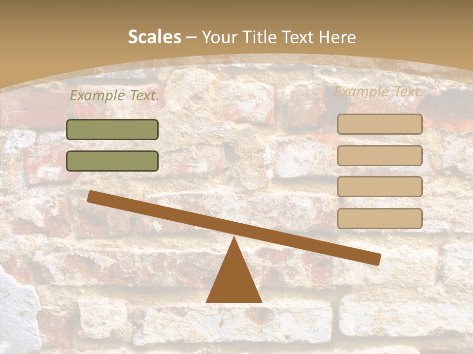Old Abstract Scrapbook PowerPoint Template