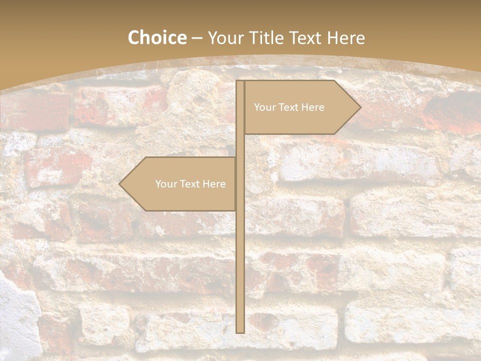 Old Abstract Scrapbook PowerPoint Template