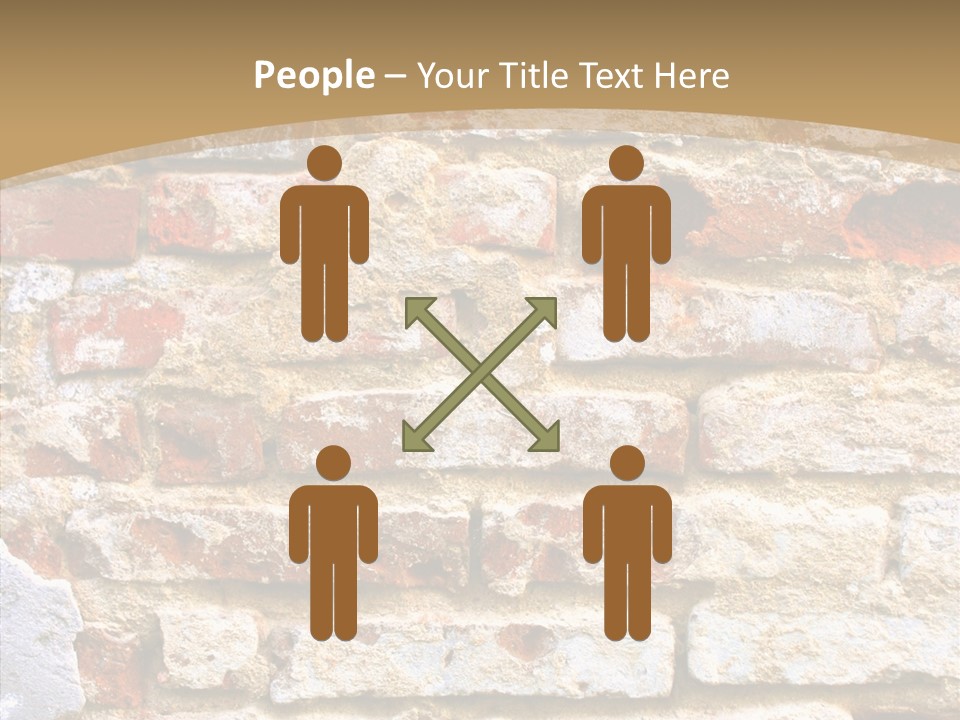 Old Abstract Scrapbook PowerPoint Template