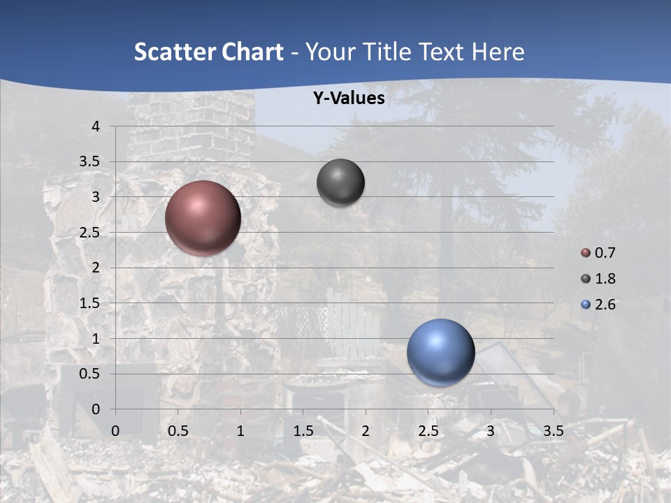Transportation American Flag Home PowerPoint Template