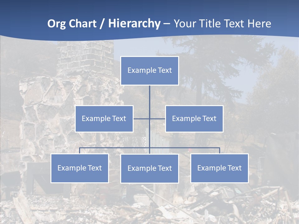 Transportation American Flag Home PowerPoint Template