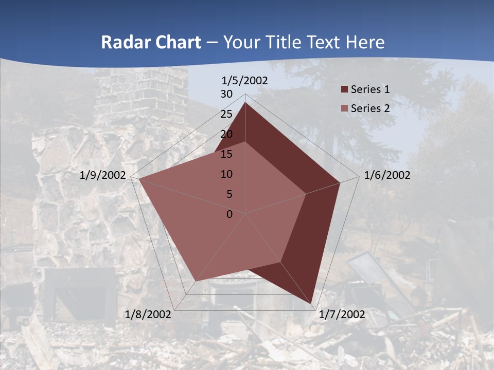 Transportation American Flag Home PowerPoint Template